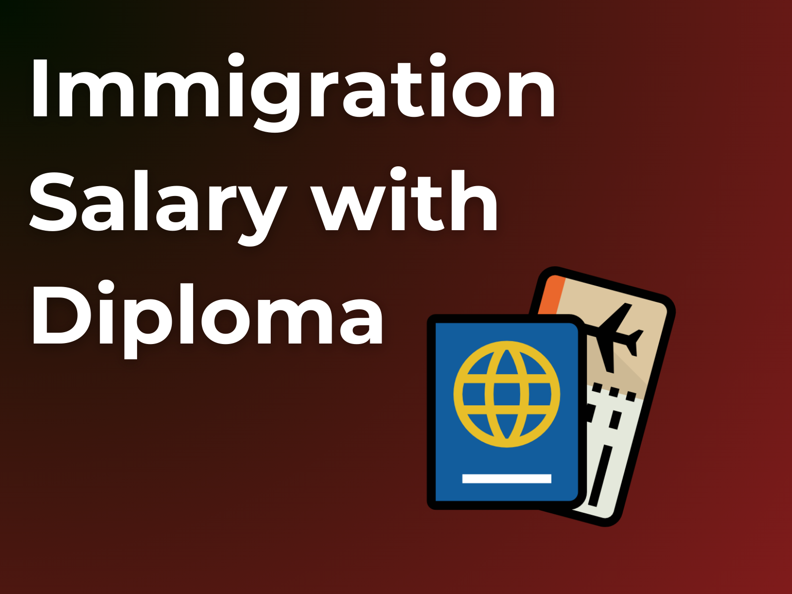 Immigration Salary with Diploma & Rank 2024 InquireSalary