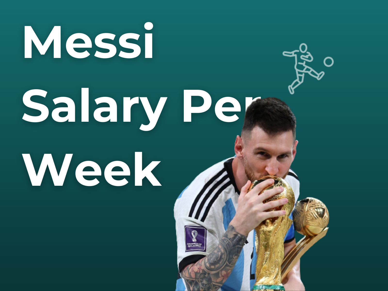 Lionel Messi's Salary per Week & Net Worth in Naira 2025